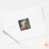 眼鏡付きセルフポートレート, 1771 スクエアシール (封筒)