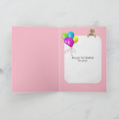 眼鏡付きタビー猫 カード (内部)