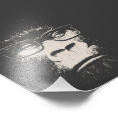 眼鏡付きヒップスター・ゴリラ フォトプリント            (角)