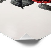 眼鏡付スカル ポスター (コーナー)