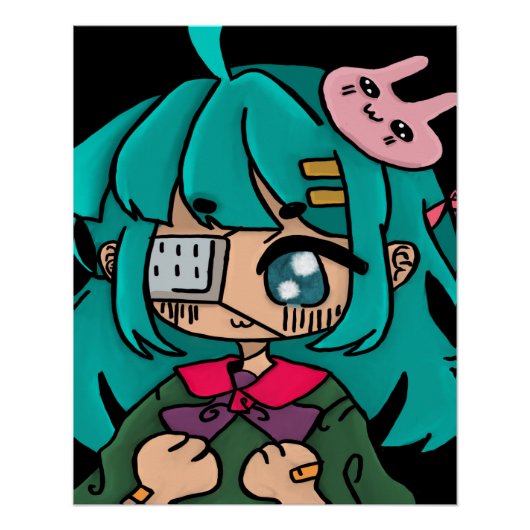 眼鏡少女 ポスター (正面)