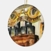 眼鏡店 セラミックオーナメント (左)