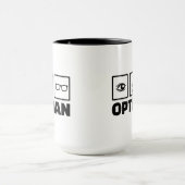 眼鏡技師 マグカップ (中央)