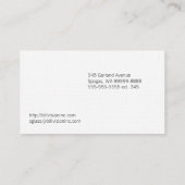 眼鏡接眼光学ビジョン 名刺 (裏面)