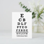 眼鏡検査 ポストカード (スタンド正面)