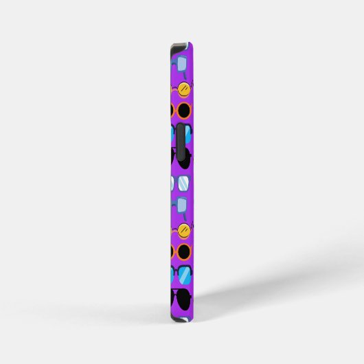 眼鏡模様 iPhoneケース (右側面)