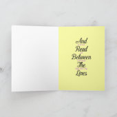 眼鏡父の日用カード カード (内部)