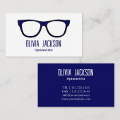 眼鏡用モダン眼鏡眼鏡 名刺 (正面/裏面)
