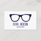 眼鏡用モダン眼鏡眼鏡 名刺 (正面)