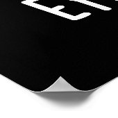 眼鏡眼球おもしろいパンダークBG ポスター (角)