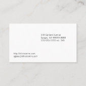 眼鏡装用光学ビジョン 名刺 (裏面)