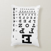 眼鏡視眼科医Tシャツピロー アクセントクッション (裏面(縦))