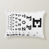 眼鏡視眼科医Tシャツピロー アクセントクッション (裏面)