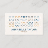 眼鏡視眼鏡視眼鏡視眼鏡検査 名刺 (正面)