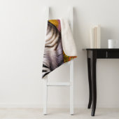 眼鏡頭が切れるをかけている可愛い猫 シェルパブランケット (インサイチュ)