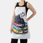 眼鏡頭が切れる入り黒猫 – カおもしろいートゥー エプロン (インサイチュ)