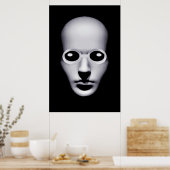 眼鏡頭怖いポスター付エイリアン ポスター (キッチン)