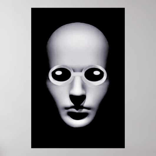 眼鏡頭怖いポスター付エイリアン ポスター (正面)