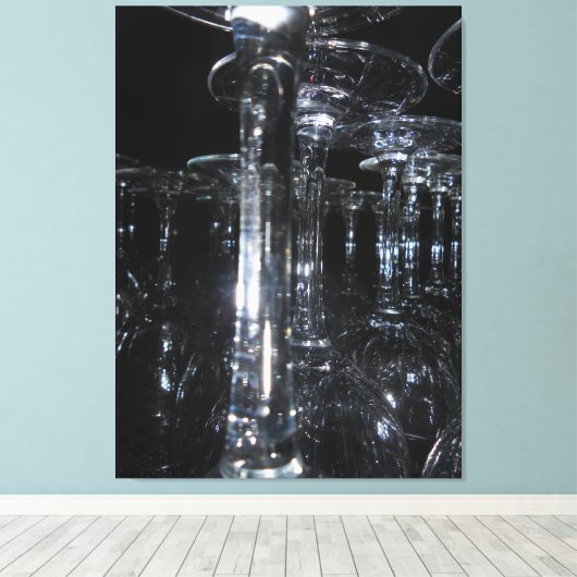 眼鏡 キャンバスプリント (インサイチュ (ウッドフロア))