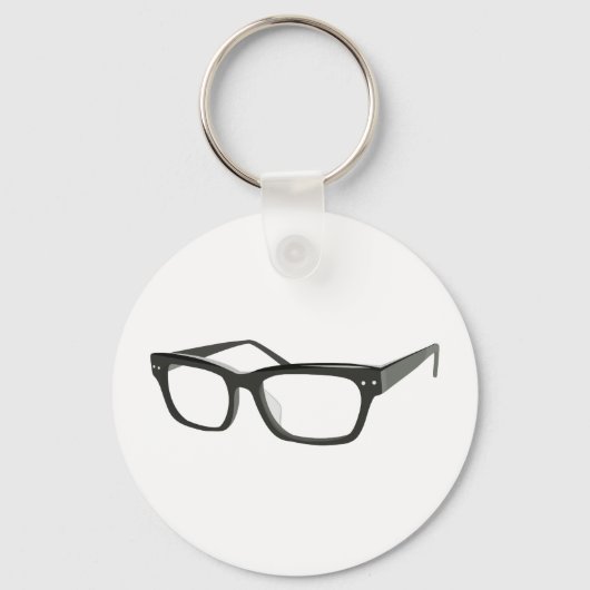 眼鏡 キーホルダー (正面)