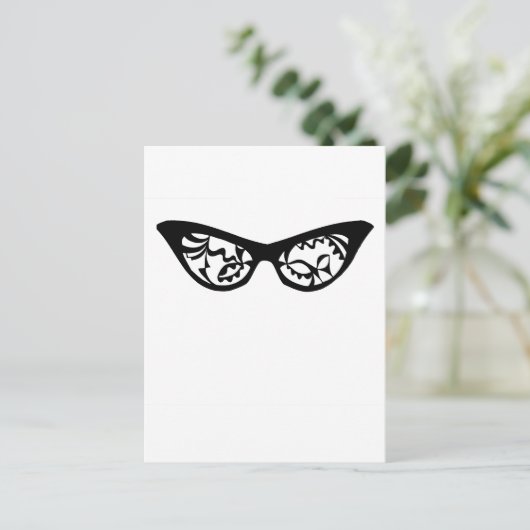 眼鏡 ポストカード (スタンド正面)