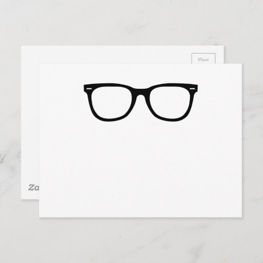 眼鏡 ポストカード (正面/裏面)