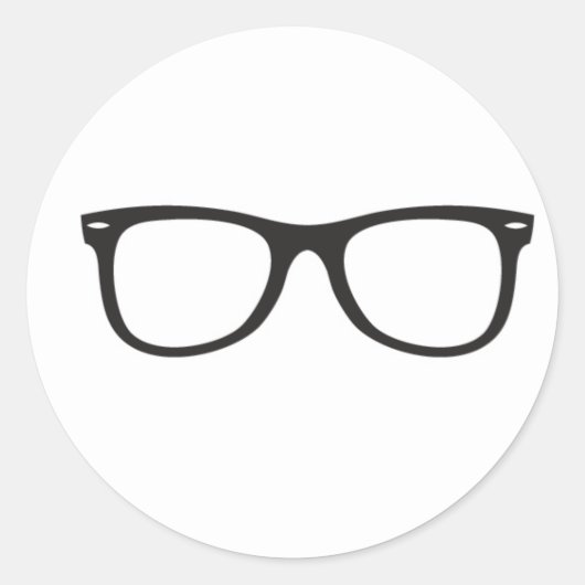 眼鏡 ラウンドシール (正面)