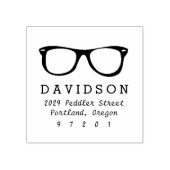 眼鏡 ラバースタンプ (インプリント)