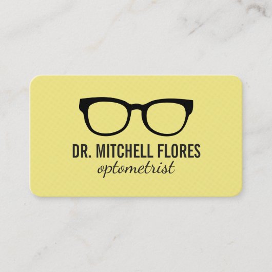 眼鏡 名刺 (正面)
