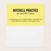 眼鏡 名刺 (内部フラット)