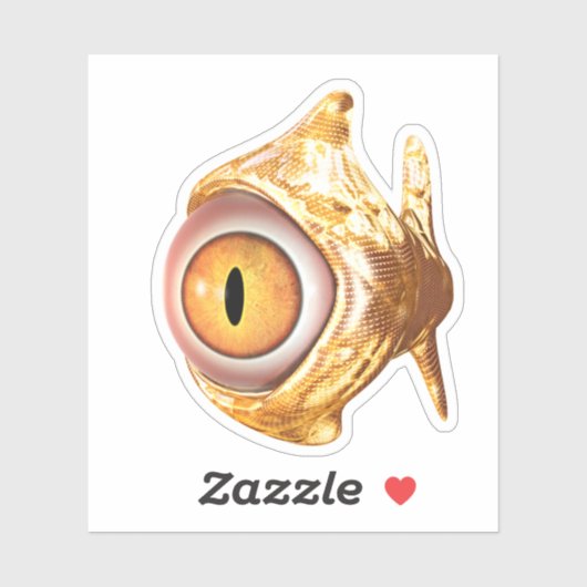 眼魚 シール (シート)