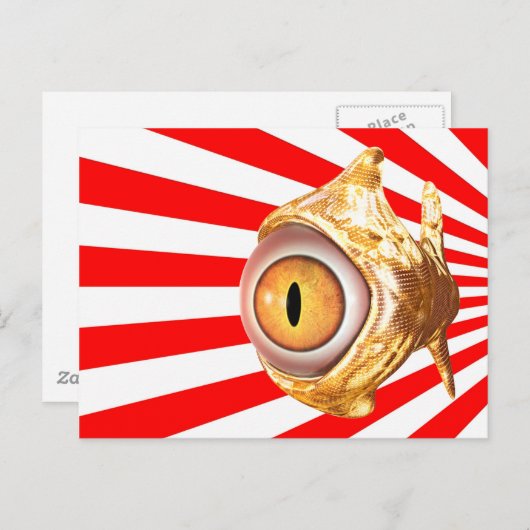 眼魚 ポストカード (正面/裏面)