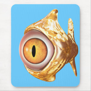 眼魚 マウスパッド