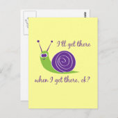 着いたら着いたで、いいでしょ？ ポストカード (正面/裏面)