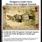 着お洒落飾りウサギ、花CK3デコパージュ 薄葉紙