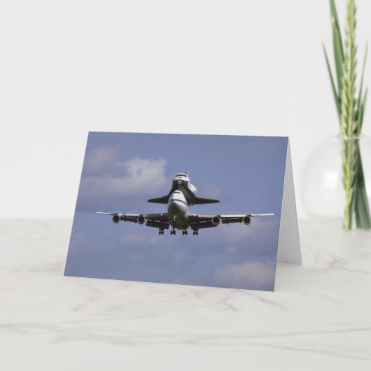 着く747およびシャトルオタワインターナショナルの空気 カード (正面)
