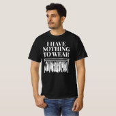 着るものがない Tシャツ (正面フル)