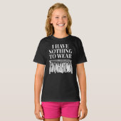 着るものがない Tシャツ (正面フル)