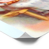 着ビクトリアン物の猫の家族 ポスター (角)