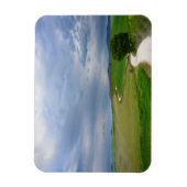 着側マグネットの長方形に向かうカーブした道路 マグネット (縦)