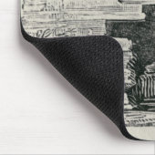 着席させた人 マウスパッド (コーナー)