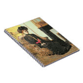 着席させたWoman 1901年 ノートブック (右側)