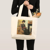 着席させたWoman 1901年 ラージトートバッグ (正面(商品))