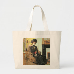 着席させたWoman 1901年 ラージトートバッグ