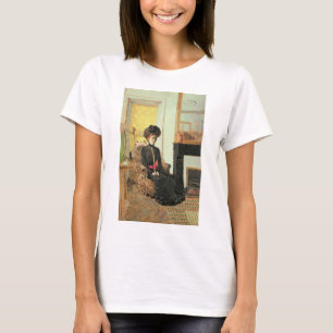 着席させたWoman 1901年 Tシャツ