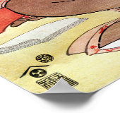 着席した女読性 ポスター (角)