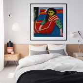 着席した少女 | Ernst Ludwig Kirchner ポスター