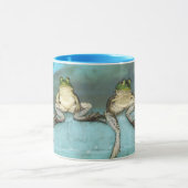 着席のカエル マグカップ (中央)