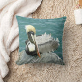 着席のペリカン クッション (ブランケット)