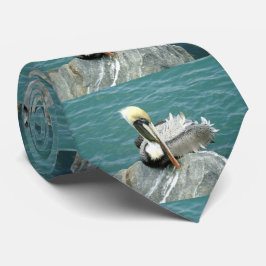 着席のペリカン ネクタイ